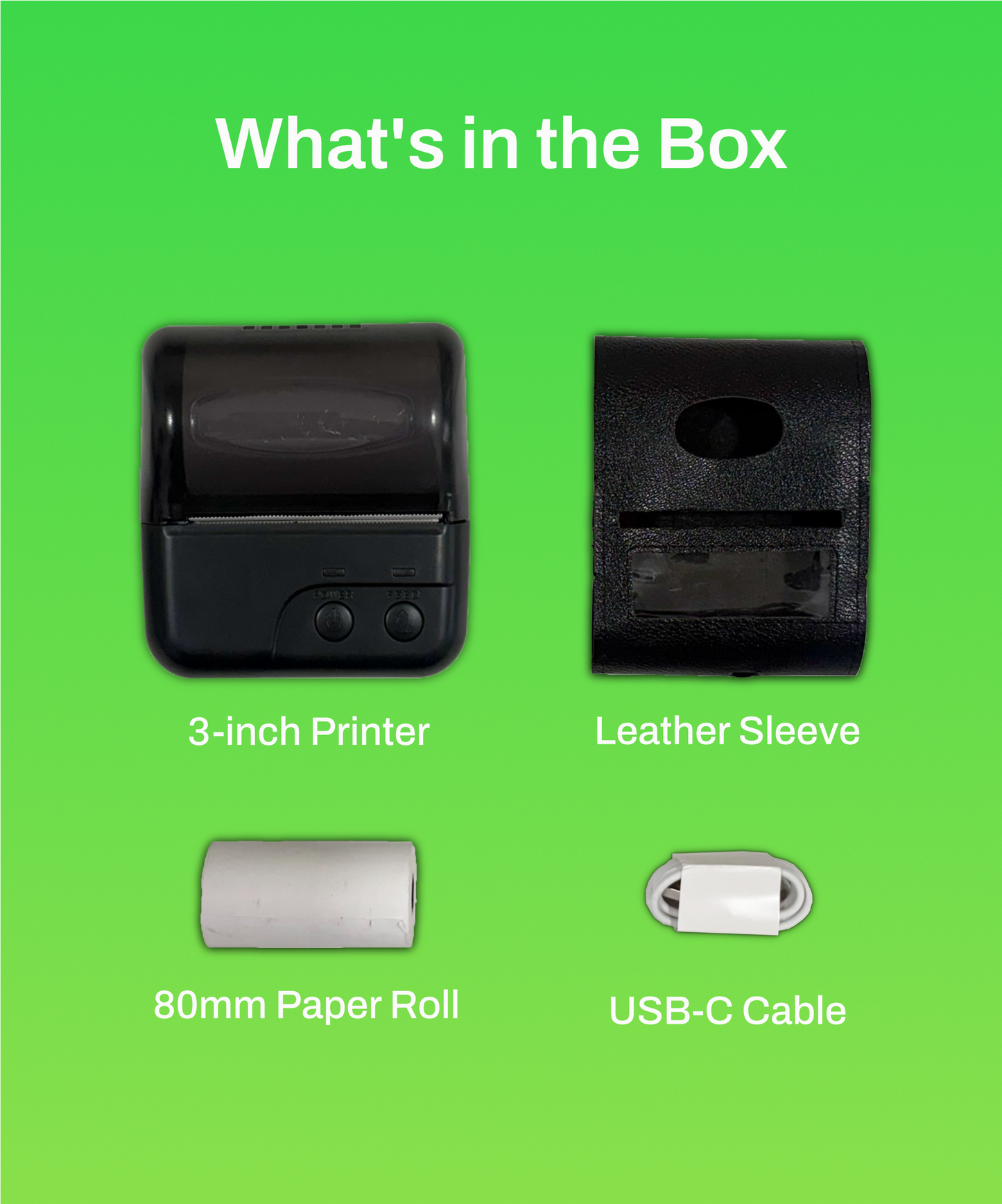 Portable Thermal Receipt Printer