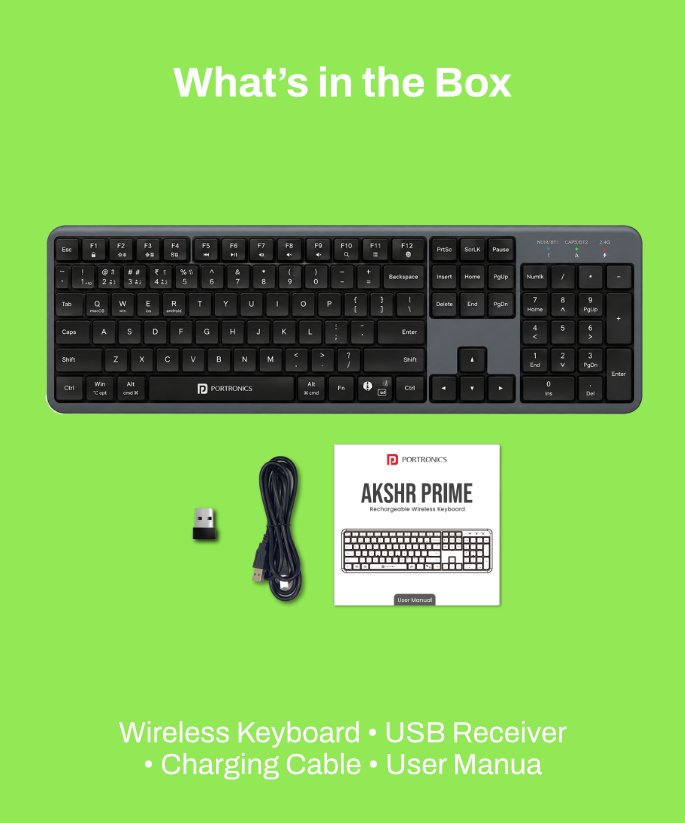 Wireless Bluetooth Keyboard