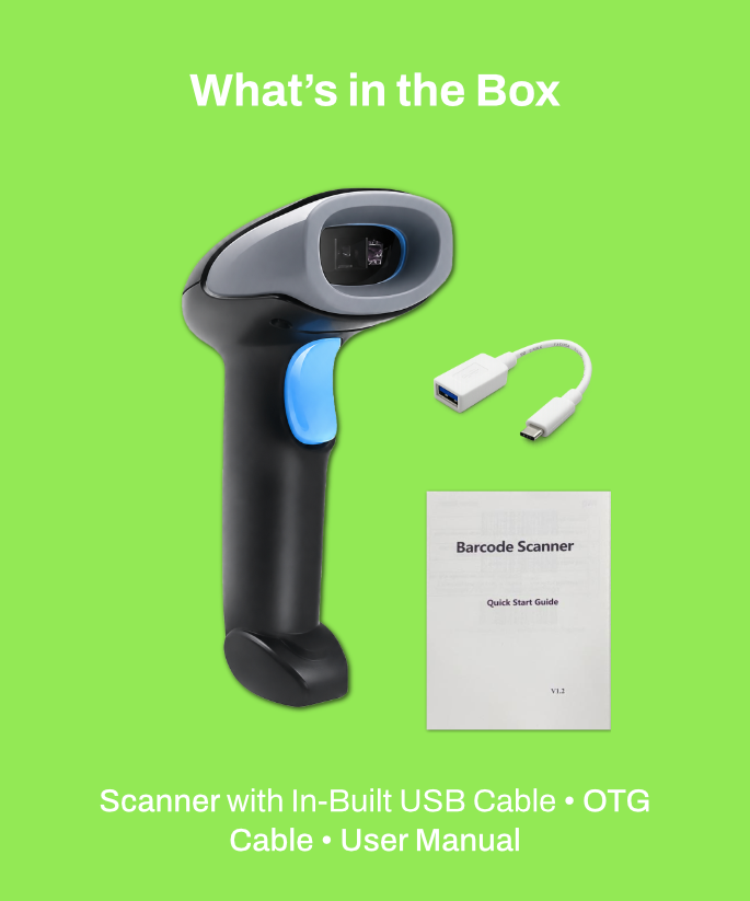 Wired Barcode Scanner