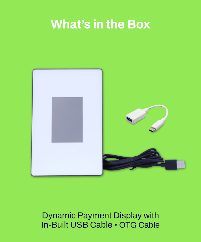 Dynamic Payment Display