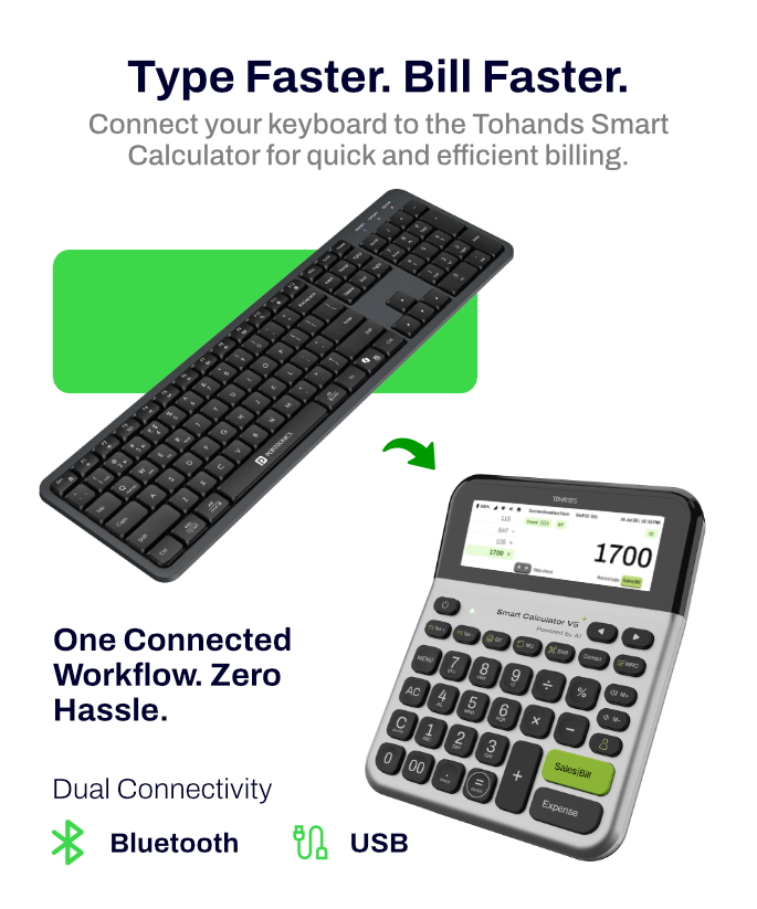 Wireless Bluetooth Keyboard