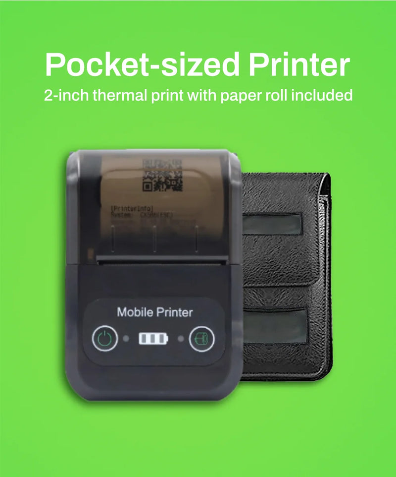 Portable Thermal Receipt Printer