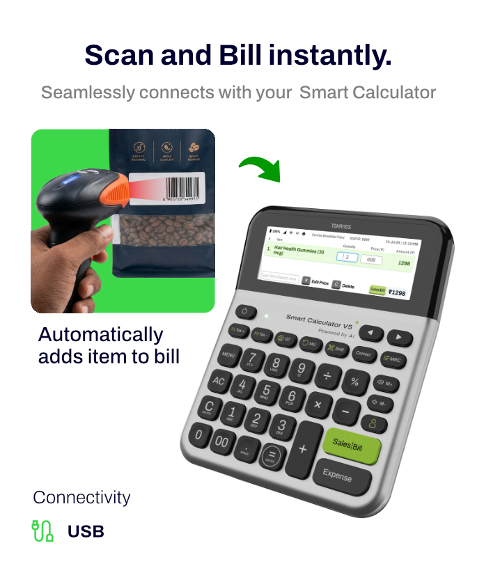 Wired Barcode Scanner