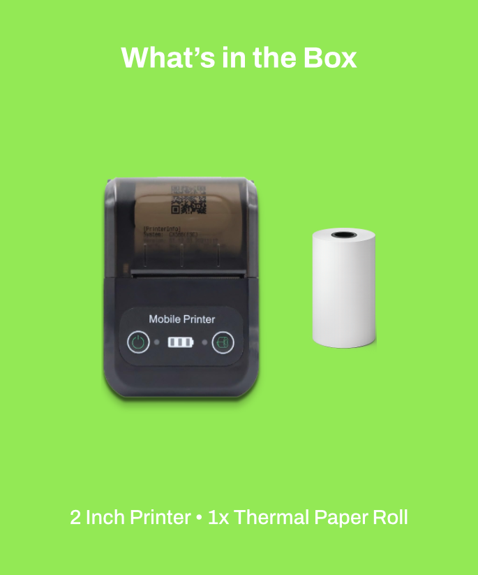 Portable Thermal Receipt Printer (2 Inch)