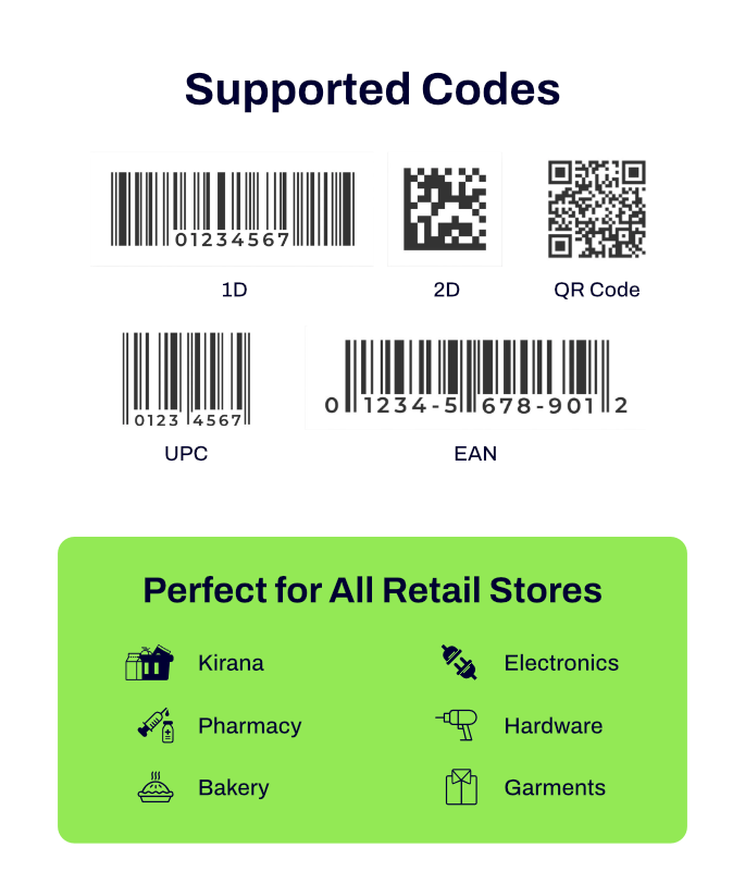 Wired Barcode Scanner